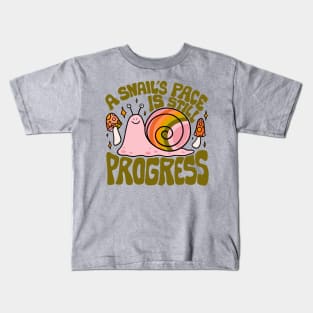 Snail's Pace Kids T-Shirt